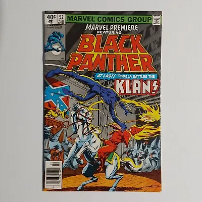 Buy Marvel Premiere 52 FN/VF 1980 Black Panther Vs. Klan Marvel Comics  • 7.04£