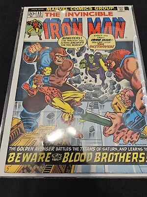 Buy Invincible Iron Man #55 1st App Of Thanos, Dax Destroyer,  🔑 7.0 Marvel Comics  • 480.22£
