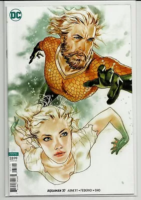 Buy DC 2018 Aquaman #37 JOSHUA MIDDLETON  Variant Cover  Comic NM/UNREAD!! • 3.18£