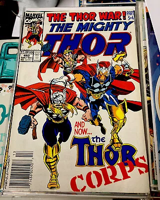 Buy MIGHTY THOR #440 (1991): KEY- 1st Team App Of Thor Corps: HIGH GRADE! • 19.82£