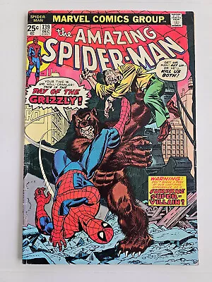 Buy Amazing Spider-Man #139 (1st App Grizzly) | VG • 7.04£