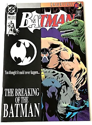 Buy Batman 497 NM+ Bane Breaks Batman DC Key Unread • 10.54£