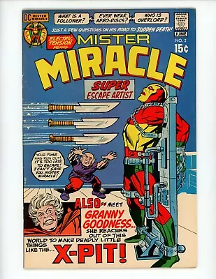 Buy Mister Miracle #2 Comic Book 1971 FN/VF 1st App Granny Goodness Jack Kirby Key • 32.16£