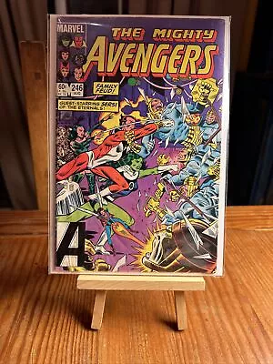 Buy The Mighty Avengers 246 1st Appearance Of Maria Rambeau Marvels MCU Key 1984 • 8.02£