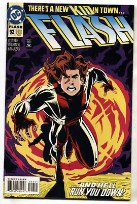 Buy FLASH #92--First Appearance Of IMPULSE--DC--comic Book • 32.95£