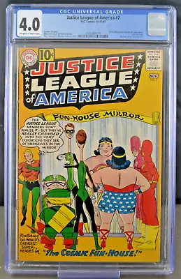 Buy Justice League Of America #7 DC Comics 10-11/61 Batwoman Lois Lane CGC 4.0 CL31 • 108.18£