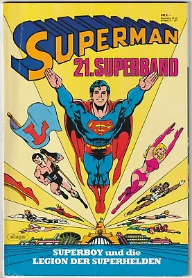 Buy SUPERMAN SUPERBAND #21 + Collectible, Ehapa/DC Comics 1983 COMICBUM Z1- • 17.21£