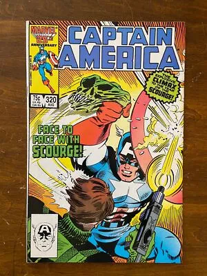 Buy CAPTAIN AMERICA #320 (Marvel, 1968) F-VF Scourge • 3.96£