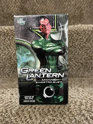Buy Green Lantern Movie LTD EDITION Sinestro Bust PORCELAIN 6.4 INCHES. 182/5000 • 47.31£