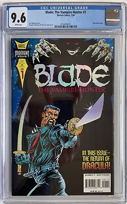 Buy Blade The Vampire Hunter #1 (1994) CGC 9.6 NM+ Holochrome/Foil Cover • 199£