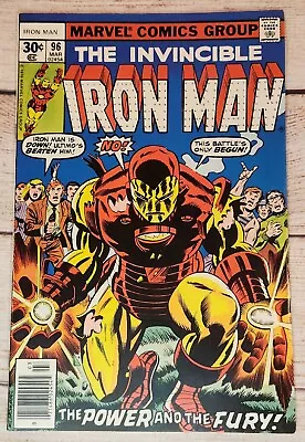 Buy The Invincible Iron Man #96     Marvel Comics 1977       • 3.96£