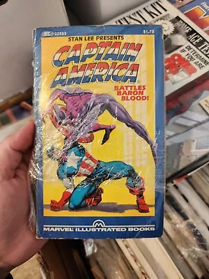 Buy 1982 Marvel Comics Illustrated Version Of Captain America Battles Baron Blood • 31.98£