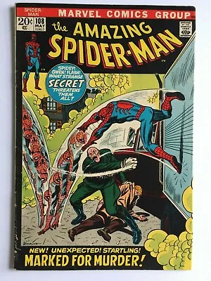 Buy Amazing Spider-Man #108 (May 1972, Marvel) • 32.16£