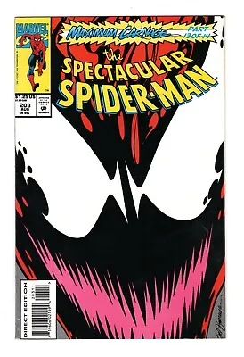 Buy The Spectacular Spider-man 203 (9.0), Carnage, Venom, Capt America, Cloak * • 34.84£