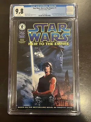 Buy Star Wars Heir To The Empire 1 CGC 9.8 1st Thrawn 1995 Dark Horse Comics • 474.36£