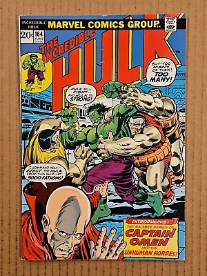 Buy Incredible Hulk #164 Marvel 1973 FN • 6.35£