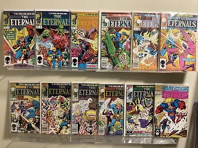 Buy The Eternals #1-6 8-12 & #1 Giant-Sized Comic (12 Issue Lot) Marvel • 55.25£