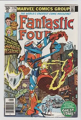 Buy Fantastic Four #226 ( Vf+  8.5 ) 226th Issue  Vs Samaurai Destroyer • 4.43£