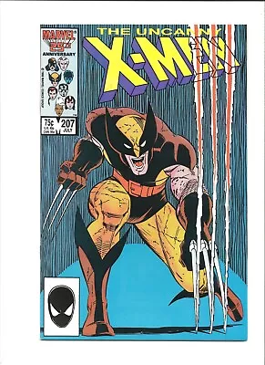 Buy Uncanny X Men 207 Marvel Comics (1986 ) Classic John Romita Jr Cover Wolverine • 10.45£