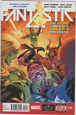 Buy Fantastic Four #10 Vol. 5 (2014-2015) Marvel Comics, High Grade • 2.10£