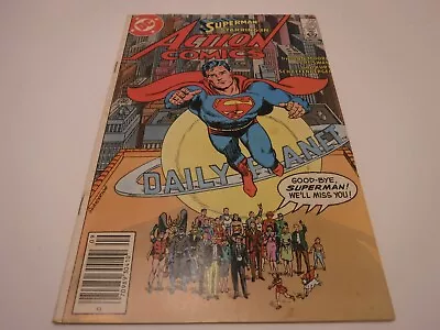 Buy Action Comics #583, DC Superman Comic Book, Alan Moore • 7.99£