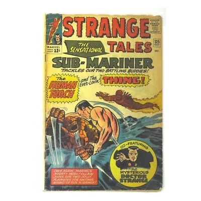 Buy Strange Tales (1951 Series) #125 In Good + Condition. Marvel Comics [l, • 33.76£