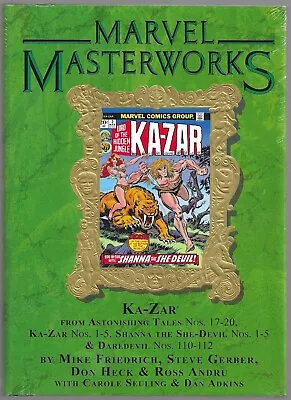 Buy Marvel Masterworks KA-ZAR Vol 2 FS HC DM Variant 257 * Daredevil Silver Samurai • 48.25£