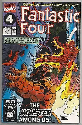 Buy Fantastic Four #357 : Vintage Marvel Comic Book From October 1991 • 6.95£