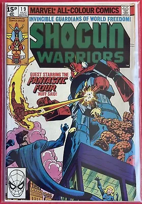 Buy Shogun Warriors #19 (1980) Fantastic Four App Marvel Comics UK Price Variant • 5.95£