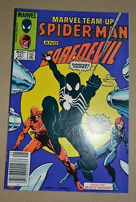 Buy Marvel Team-up #141 Spider-man Black Costume Newsstand Variant Mid Grade Plus • 55.96£