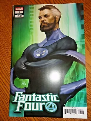 Buy Fantastic Four #1 Artgerm Lau Variant Cover Reed Richards Illuminati Mr. Marvel • 15.96£