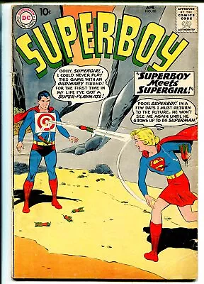 Buy Superboy #80 1960-DC Comics-Supergirl-GOOD • 94.37£