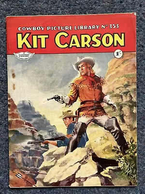 Buy Cowboy Picture Library Comic No. 353 Kit Carson • 8.99£