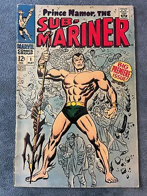 Buy Sub Mariner #1 1968 Marvel Comic Book Premiere Issue Origin Retold GD/VG • 141.91£