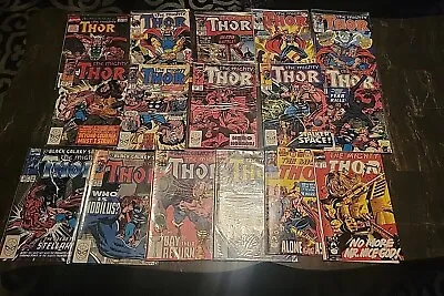 Buy Thor Comic Lot #382, 384, 393, 413-418, 421-424, 434, 435 & Annual • 27.71£