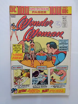 Buy Dc Comics. Wonder Woman #211 May 1974  100 Page Spectacular • 19.50£