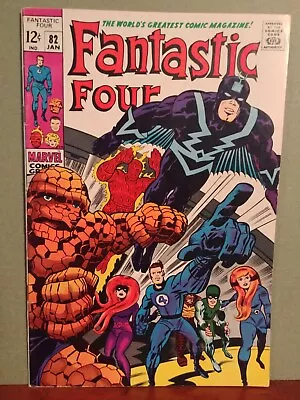 Buy Fantastic Four #82    1st App Of Zorr - Black Bolt, Maximus (1969)  4.0 • 15.35£