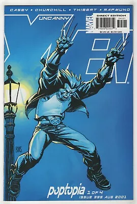 Buy Uncanny X-Men 395 (Aug 2001 Marvel) Windsor-Smith Cover [Poptopia] Churchill A- • 6.83£