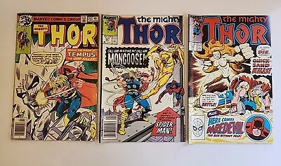 Buy The Mighty Thor Marvel Comic Lot: #282 April 1979 #391 May 1988 #392 June 1988 • 11.85£