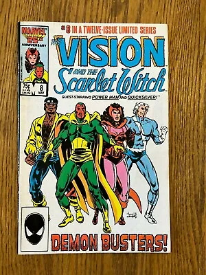 Buy Marvel Comics - Vision & The Scarlet Witch #8 (of 12) - 1985 - Wandavision • 19.99£