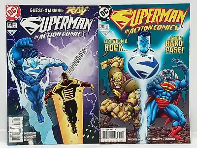 Buy Superman In Action 733 & 734 Comic Book Lot Of 2 (1997, DC) • 13.74£