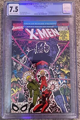 Buy Marvel THE UNCANNY X-MEN ANNUAL #14 Aug 1990 CGC 7.5 1st Gambit Or Cameo? • 0.99£