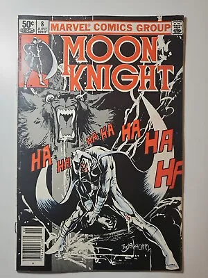 Buy Moon Knight #8--1981--Bill Sienkiewicz-- • 9.59£