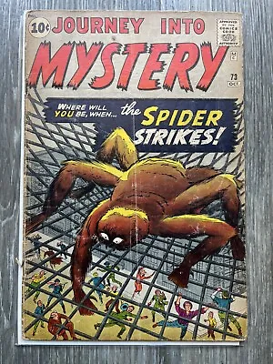Buy Journey Into Mystery 73 1961 Marvel Silver Age SPIDER-MAN PROTOTYPE 🔥🔑 • 118.73£