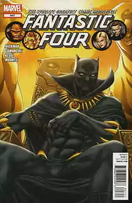 Buy Fantastic Four (Vol. 1) #607 VF; Marvel | Black Panther Jonathan Hickman - We Co • 6.72£