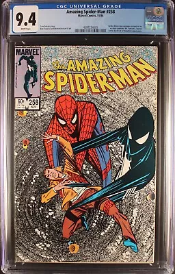 Buy AMAZING SPIDER-MAN  #258  CGC  NM9.4  High Grade!  White Pages    4097234005 • 78.26£