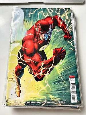 Buy Justice League #9, Jim Lee Variant Cover, The Flash, DC Comics • 3.94£