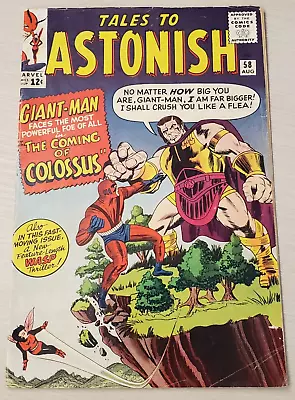 Buy Tales To Astonish #58 (1964) Early Sa App Captain America Need To Pay Rent • 51.97£