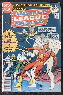 Buy Justice League Of America #139 (1977) Adam Strange APP; 52-Pages; Adams-C; FN/VF • 8.75£