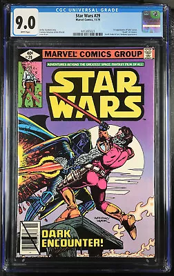 Buy Star Wars (1977) #29 CGC 9.0 White Pages, Darth Vader, 1st App Of Tyler Lucian • 36.19£